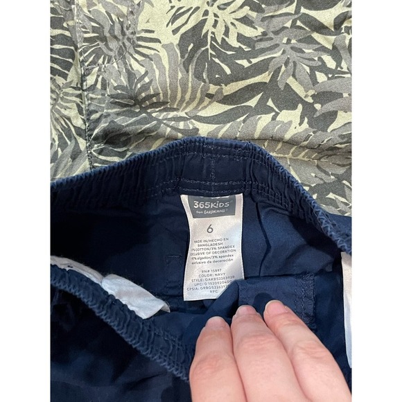 Bundle 2 Boys Swim Trunks Size 6 Green and Blue - Picture 5 of 6